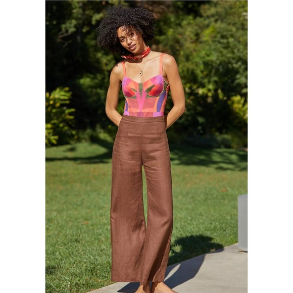 Farm Rio Geo One-Piece Swimsuit, Size Small - Picture 2 of 10